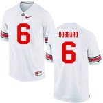 Men's Ohio State Buckeyes #6 Sam Hubbard White Nike NCAA College Football Jersey Style WOO0544JC